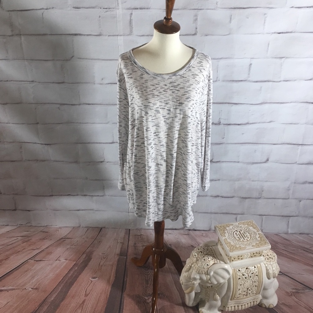 LOFT Oversized Open Back Tee